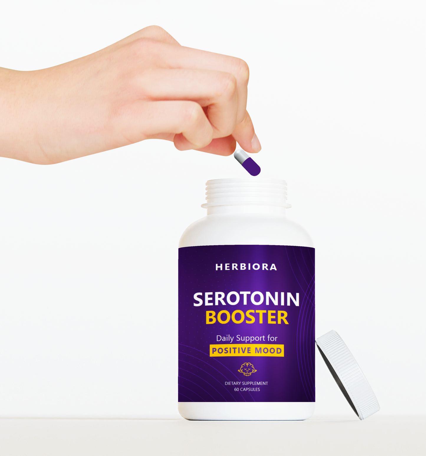 Serotonin Booster Натурална добавка за баланс, спокойствие, добро настроение и емоционално благосъстояние