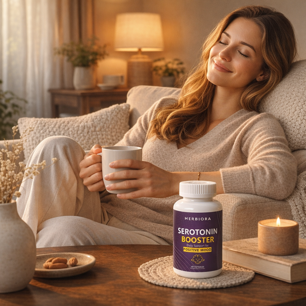 Serotonin Booster - Натурална подкрепа за повече настроение, спокойствие, качествен сън и устойчивост на стрес