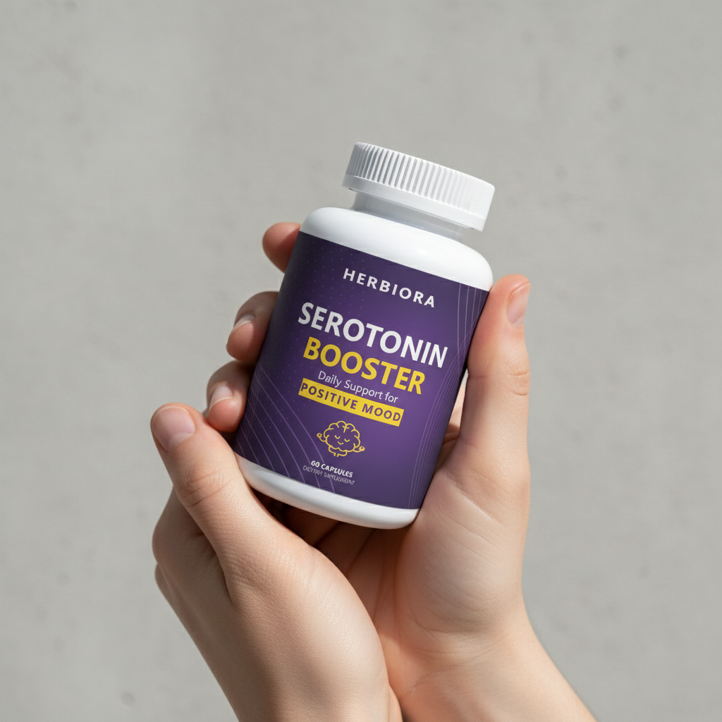 Serotonin Booster - Натурална подкрепа за повече настроение, спокойствие, качествен сън и устойчивост на стрес